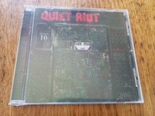 QUIET RIOT "10" CD  Rare Hard