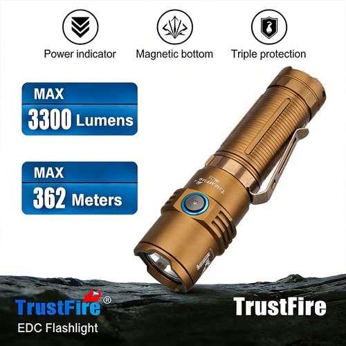 Trustfire mc5 3300lumen - trustfire, torcia