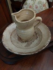 Antico set coccio: piatto &