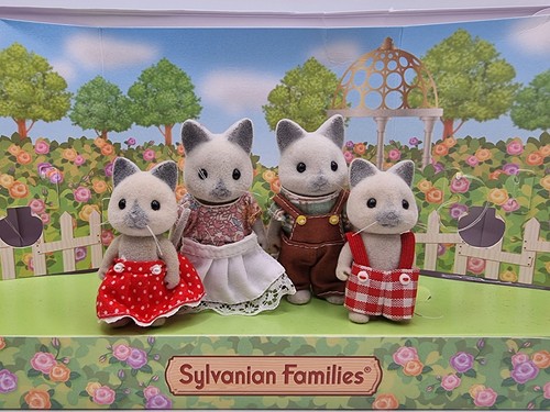Sylvanian families siamese cat - sylvanian,
