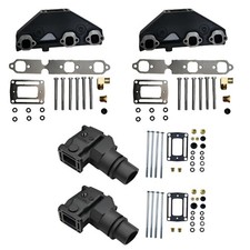 Collettore Scarico/Collettore Scarico Set Con Ginocchio Volvo Penta V6 1993+