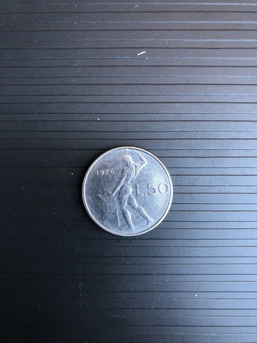 Moneta lire vulcano - lire,