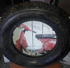 PNEUMATICO RUOTA COPERTONE 3.50-10 PF75 61J 6PR PIAGGIO VESPA PX LML 125 150 200