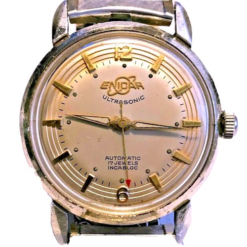 Orologio vintage uomo enicar - uomo,