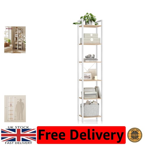 Compact tier shelving unit - 6-tier,