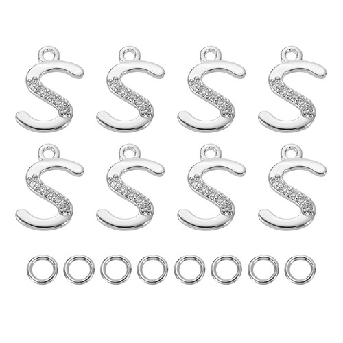 Pcs charm lettere - 8,