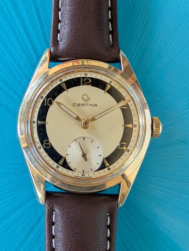 Vintage certina bullseye - vintage, cal