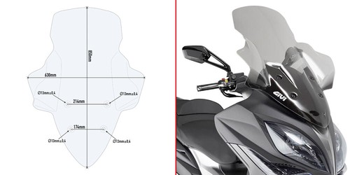 D6104st parabrezza trasparente - d6104st,