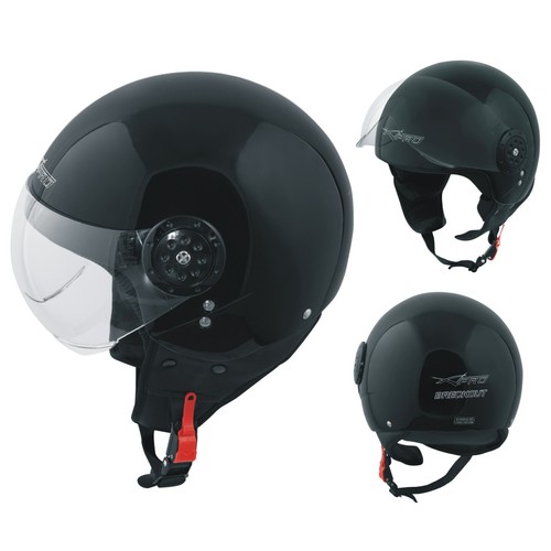 Jet helmet open - jet, demi