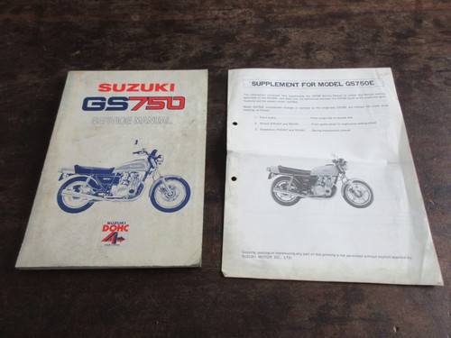 Suzuki gs750 gs750e - suzuki, 1977