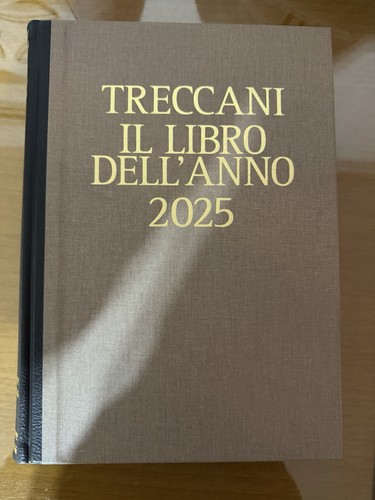 Treccani libro dell anno - treccani, dell’anno