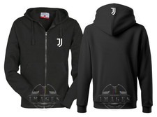FELPA JUVE FULL ZIP CAPPUCCIO