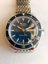 Orologio MIDO Ocean Star Tribute Automatico Quadrante Blu Cinturino Tessuto Usato Come Nuovo Svizzero