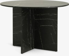 Tavolo Ø110 cm effetto marmo