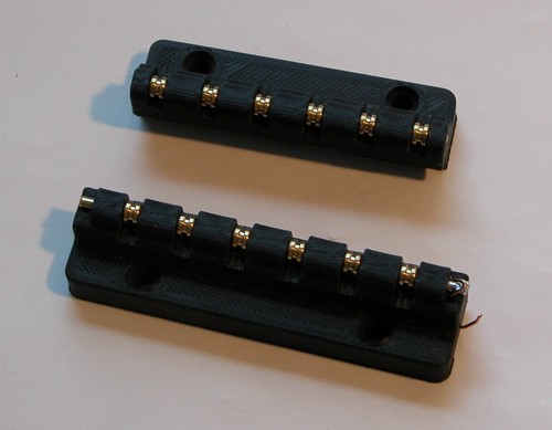 Roller nut bridge 6 ash - nut, sx-6-ash