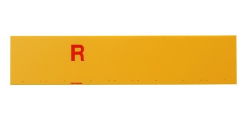 Targa ripetitrice pvc - ripetitrice, in