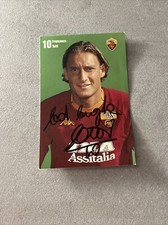 totti autografo