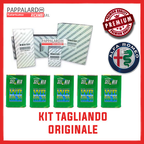 Kit tagliando originale - kit, alfa