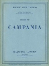 CAMPANIA GUIDE/TURISMO AA.VV TOURING CLUB ITALIANO 1936