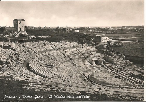 Siracusa teatro greco nv - -,