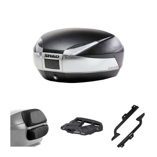 Kit bauletto shad - sh48, titanio