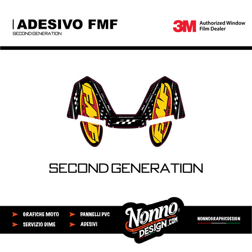 Adesivo fmf nero - adesivo, 2°