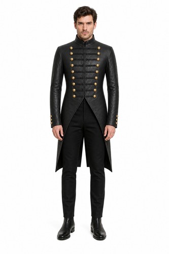 Giacca militare uomo - nera, vera