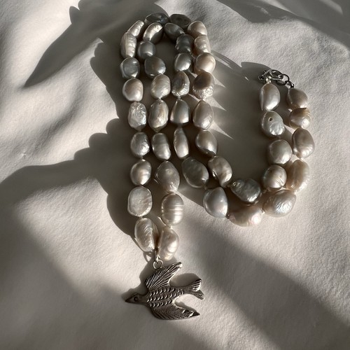 Collana perle barocche - collana,