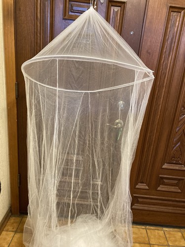Zanzariera bianca tenda letto