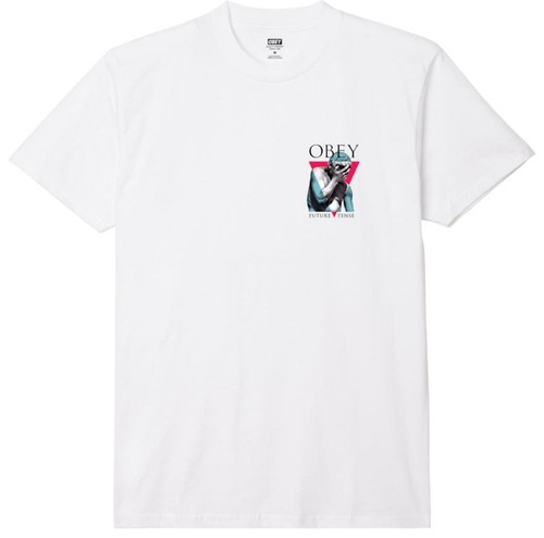 Shirt obey future tense - future,