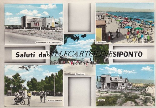 Siponto saluti 5 vedute - da,