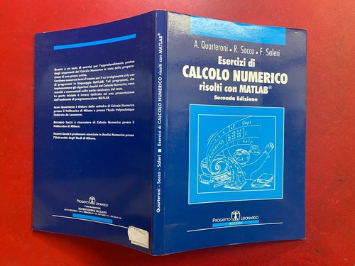 Quarteroni esercizi calcolo - esercizi,