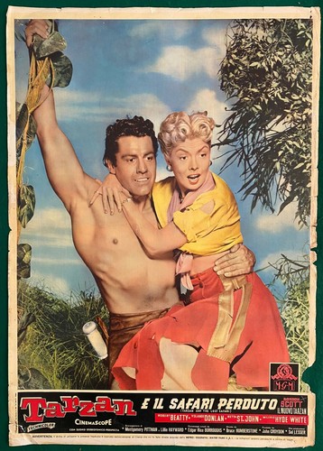 Fotobusta originale tarzan - originale, e
