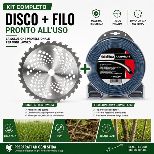 Kit disco denti - disco, 40