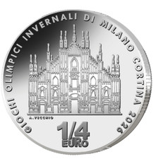 Moneta Olimpiadi Duomo 1/4