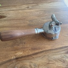 Portafiltro in noce staccabile