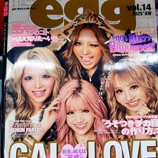 egg Magazine 2025 Autumn Winter | Japanese GAL Fashion Makeup Magazine Japan