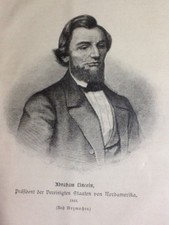 PRESIDENT ABRAHAM LINCOLN 1890