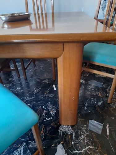 Tavolo vera noce apribile
