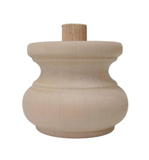 PIEDE PIEDINO LEGNO GREZZO