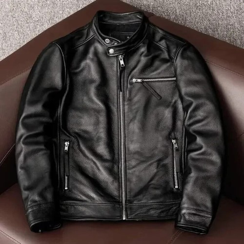 Giacca uomo moto vintage cafe - giacca,