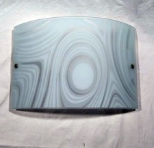 Applique parete vetro decorato