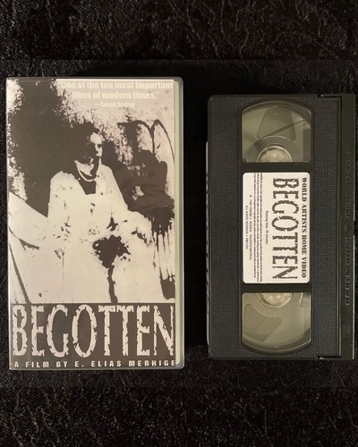 Begotten horror vhs tape - begotten,