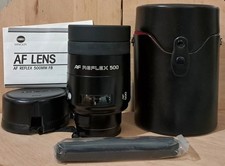 Minolta AF 500mm 1:8 come nuovo con accessori e scatola
