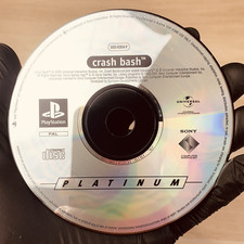 CRASH BASH PS1 PlayStation 1 Platinum  SOLO DISCO Funzionante
