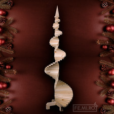 Albero di Natale in legno da