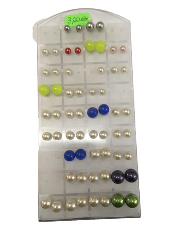 Orecchini sfera donna con - , buco