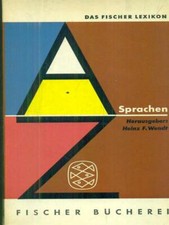 SPRACHEN LINGUISTICA/FILOLOGIA WENDT, HEINZ F. FISCHER BUCHEREI 1966