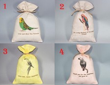 Borsa tote bag pappagallo