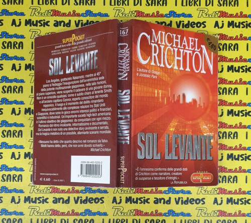 Book libro michael crichton - *book,